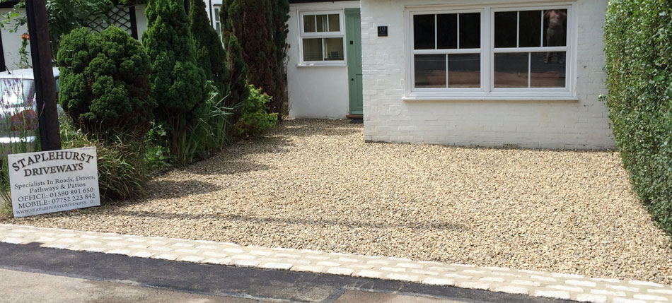 Staplehurst Driveways Shingle 2015